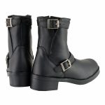 Milwaukee Leather MBK9290 Boys Black Classic Engineer Style Biker Boots - Image 9