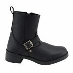 Milwaukee Leather MBK9295 Kids 6 inch Engineer Style Biker Boots - Image 8