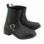 Milwaukee Leather MBK9295 Kids 6 inch Engineer Style Biker Boots - Image 9