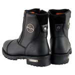 Milwaukee Leather Women’s Black Premium Leather Double Sided Zipper Motorcycle Riding Boots MBL202 - Image 7
