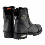 Milwaukee Leather Women’s Black Premium Leather Double Sided Zipper Motorcycle Riding Boots MBL202 - Image 8