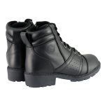 Milwaukee Leather Women’s Black Leather Lace-Up Motorcycle Rider Boots with Side Zipper MBL9300 - Image 10