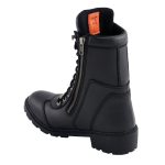 Milwaukee Leather MBL9301 Women’s Black Leather Lace-Up Motorcycle Biker Riding Boots with Side Zipper Entry - Image 7