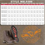 Milwaukee Leather Women’s Dark Brown Leather Outdoors Lace-Up Boots for Bikers Casual MBL9308 - Image 3