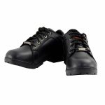 Milwaukee Leather MBL9311 Women’s Black Leather Lace-Up Motorcycle Riding Shoes with Anti-Slip Outsole - Image 4