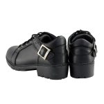 Milwaukee Leather MBL9311 Women’s Black Leather Lace-Up Motorcycle Riding Shoes with Anti-Slip Outsole - Image 7