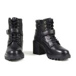 Milwaukee Leather MBL9316 Women’s Black Leather Lace-Up Motorcycle Biker Riding Boot with Harness Ring - Image 11