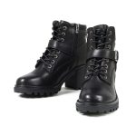 Milwaukee Leather MBL9316 Women’s Black Leather Lace-Up Motorcycle Biker Riding Boot with Harness Ring - Image 10