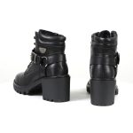 Milwaukee Leather MBL9316 Women’s Black Leather Lace-Up Motorcycle Biker Riding Boot with Harness Ring - Image 6