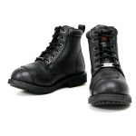 Milwaukee Leather MBL9322 Women’s Premium Black Leather Classic Lace-Up Motorcycle Riding Biker Boots - Image 10