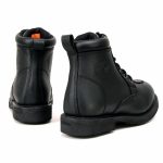 Milwaukee Leather MBL9322 Women’s Premium Black Leather Classic Lace-Up Motorcycle Riding Biker Boots - Image 7