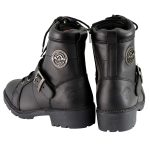 Milwaukee Leather MBL9325 Women’s Premium Black Lace-Up Classic Leather Motorcycle Biker Boots w/ Side Zipper - Image 7