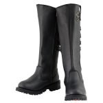 Milwaukee Leather MBL9345 Women’s Black 15-inch High Rise Leather Riding Boots with Four Calf Buckles - Image 10