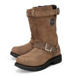 Milwaukee Leather MBL9354 Women’s Brown 11-Inch Classic Engineer Motorcycle Leather Boots - Image 3
