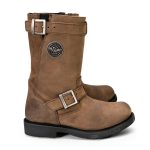 Milwaukee Leather MBL9354 Women’s Brown 11-Inch Classic Engineer Motorcycle Leather Boots - Image 6