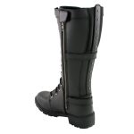 Milwaukee Leather MBL9380 Women’s Black ‘Jane’ 15-inch Leather Combat Style Harness Motorcycle Boots - Image 7