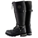 Milwaukee Leather MBL9390 Women’s Black 16-inch Lace-Up Front Cap Toe Motorcycle Riding Leather Boots - Image 5