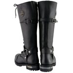 Milwaukee Leather MBL9390 Women’s Black 16-inch Lace-Up Front Cap Toe Motorcycle Riding Leather Boots - Image 6