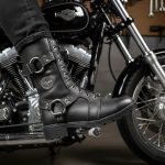 Milwaukee Leather Women’s Premium Leather Motorcycle Riding Boots – Lace-To-Toe Harness – Zipper Closure – MBL9391 - Image 3