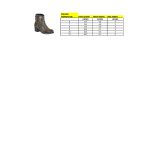 Milwaukee Leather MBL9406 Women’s Stone Grey 3-Buckle Leather Boots with Platform Heel - Image 3
