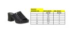 Milwaukee Leather MBL9410 Women’s Black Open Toe Fashion Casual Platform Wedges with Studs - Image 3