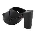 Milwaukee Leather MBL9412 Women’s Open Toe Fashion Casual Clogs with Buckle Cross Strap - Image 7