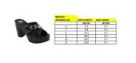 Milwaukee Leather MBL9412 Women’s Open Toe Fashion Casual Clogs with Buckle Cross Strap - Image 3