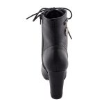 Milwaukee Leather MBL9418 Women’s Black Lace-Up Fashion Boots with Studded Accents and Platform Heel - Image 7