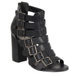 Milwaukee Leather MBL9420 Women’s Black Fashion Casual Sandal with  Straps and Block Heel - Image 2