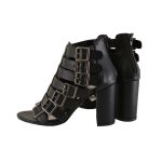 Milwaukee Leather MBL9420 Women’s Black Fashion Casual Sandal with  Straps and Block Heel - Image 8