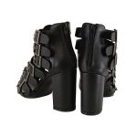 Milwaukee Leather MBL9420 Women’s Black Fashion Casual Sandal with  Straps and Block Heel - Image 7