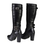 Milwaukee Leather MBL9422 Women’s Tall Black Studded Strap Fashion Casual Boots with Platform Heel - Image 5