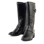 Milwaukee Leather MBL9423 Women’s Black Studded Fashion Casual Boots with Studded Outsole - Image 4