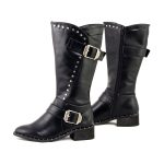 Milwaukee Leather MBL9423 Women’s Black Studded Fashion Casual Boots with Studded Outsole - Image 5