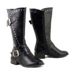 Milwaukee Leather MBL9423 Women’s Black Studded Fashion Casual Boots with Studded Outsole - Image 10