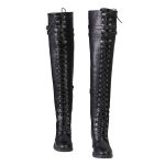 Milwaukee Leather MBL9424 Women’s Black Above the Knee Lace-Up Fashion Casual Boots - Image 4