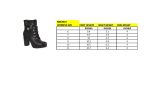 Milwaukee Leather MBL9425 Women’s Black Lace-Up Fashion Boots with Double Height Option - Image 3