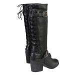 Milwaukee Leather MBL9427 Women’s Black Tall Fashion Casual Boots with Back End Lacing - Image 9