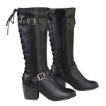 Milwaukee Leather MBL9427 Women’s Black Tall Fashion Casual Boots with Back End Lacing - Image 10