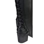 Milwaukee Leather MBL9427 Women’s Black Tall Fashion Casual Boots with Back End Lacing - Image 11