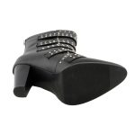 Milwaukee Leather MBL9428 Women’s Black Buckle Up Fashion Boots with Studded Bling - Image 9