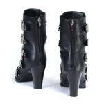 Milwaukee Leather MBL9428 Women’s Black Buckle Up Fashion Boots with Studded Bling - Image 6