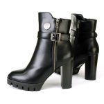 Milwaukee Leather MBL9430 Women’s Black Fashion Casual Boots with Side Zipper Entry - Image 7