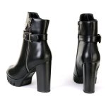 Milwaukee Leather MBL9430 Women’s Black Fashion Casual Boots with Side Zipper Entry - Image 8