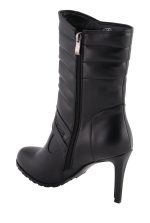 Milwaukee Leather MBL9434 Women’s Black High Heel Fashion Casual Boots with Zipper Accents - Image 6