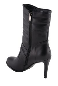 Milwaukee Leather MBL9434 Women’s Black High Heel Fashion Casual Boots with Zipper Accents - Image 6
