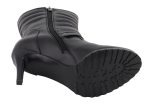 Milwaukee Leather MBL9434 Women’s Black High Heel Fashion Casual Boots with Zipper Accents - Image 2