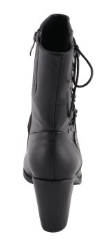 Milwaukee Leather MBL9436 Women’s Black Lace-Side Fashion Riding Boots - Image 8