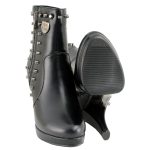 Milwaukee Leather MBL9440 Women’s Black Spiked Fashion Boots w/ Side Zippers - Image 10