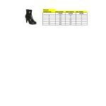 Milwaukee Leather MBL9440 Women’s Black Spiked Fashion Boots w/ Side Zippers - Image 3